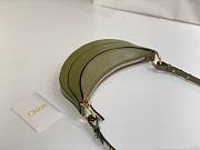 Chloe Banana Bag Green 22x10cm - 6