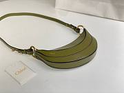 Chloe Banana Bag Green 22x10cm - 5