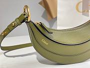 Chloe Banana Bag Green 22x10cm - 3