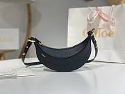 Chloe Banana Bag Black 22x10cm - 1