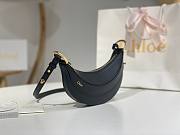 Chloe Banana Bag Black 22x10cm - 6