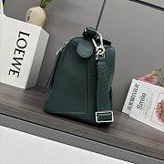 Loewe Large Puzzle Bag Calfskin Green 33x21.5x14.7cm - 2