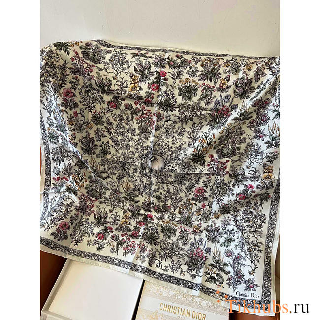 Dior Millefiori Unicorn 90 Square Scarf 90x90cm - 1