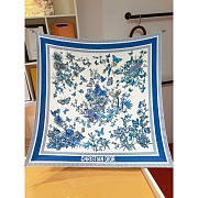Dior Toile De Jouy Mexico 90 Square Scarf 90x90cm - 1