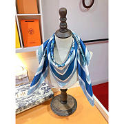 Dior Toile De Jouy Mexico 90 Square Scarf 90x90cm - 4