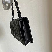 Chanel Wallet Chain Woc Black Caviar 19cm - 5