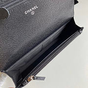 Chanel Wallet Chain Woc Black Caviar 19cm - 2