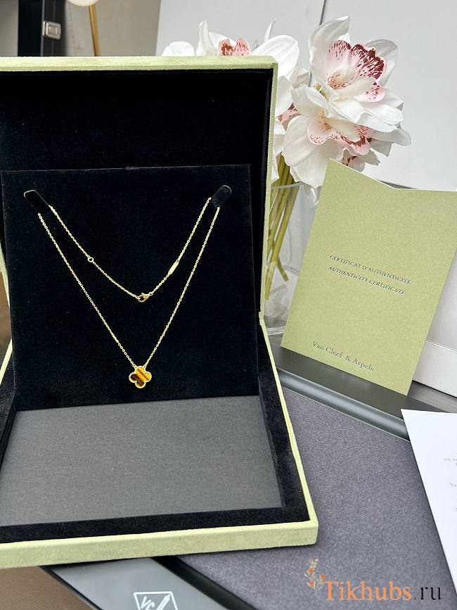 Van Cleef VCA Yellow Necklace - 1