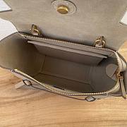 Celine Belt Bag Grained Calfskin Light Taupe 28x23x16cm - 6