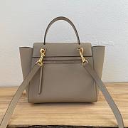 Celine Belt Bag Grained Calfskin Light Taupe 28x23x16cm - 3