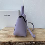 Celine Micro Belt Bag Purple Calfskin 24cm - 6