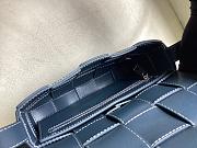 Bottega Veneta Cassette Bag Deep Blue 23x15x5cm - 4