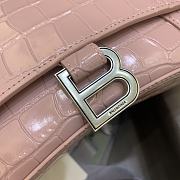 Balenciaga Small Hourglass Bag Light Pink 23x10x14cm - 6