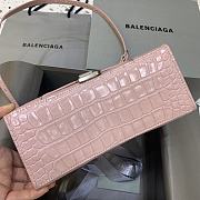 Balenciaga Small Hourglass Bag Light Pink 23x10x14cm - 4