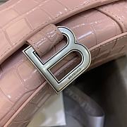 Balenciaga Mini Hourglass Bag Light Pink 19x8x11cm - 6