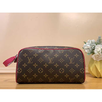 Louis Vuitton LV Dopp Kit Toilet Pouch Pink 28x15x16cm