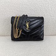 YSL Loulou Small Chain Black Gold Bag 23 x 17 x 9 cm - 1