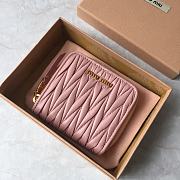 Miu Miu Wallet Pink 10.5x10x3cm - 1