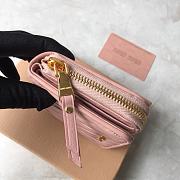 Miu Miu Wallet Pink 10.5x10x3cm - 5