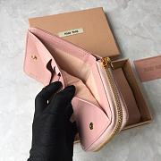 Miu Miu Wallet Pink 10.5x10x3cm - 4