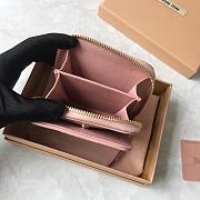 Miu Miu Wallet Pink 10.5x10x3cm - 3