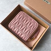 Miu Miu Wallet Pink 10.5x10x3cm - 2