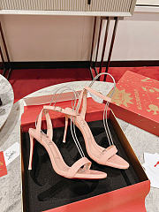 Christian Louboutin Loubi Queen Light Pink Patent 10cm - 2