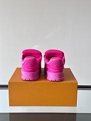 Louis Vuitton LV Trainer Maxi Pink Sneaker - 5