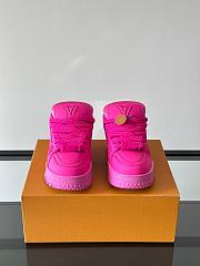 Louis Vuitton LV Trainer Maxi Pink Sneaker - 4