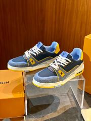 Louis Vuitton LV Trainer Sneaker Blue 02 - 4