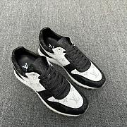 Louis Vuitton LV Run Away Black White Sneaker - 5