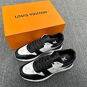 Louis Vuitton LV Run Away Black White Sneaker - 4