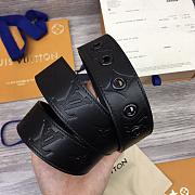 Louis Vuitton LV Black Belt 3.5cm - 5