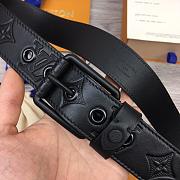 Louis Vuitton LV Black Belt 3.5cm - 3