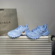 Balenciaga Track Light Blue Sneaker - 1