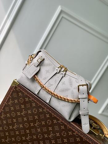 Louis Vuitton LV Hand It All PM Pink Grey 29x18x13cm