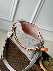 Louis Vuitton LV Hand It All PM Pink Grey 29x18x13cm - 6