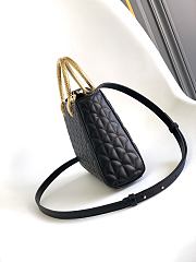 BVLGARI Serpenti Duo Top Handle Black Bag 21.5x15x6cm - 3