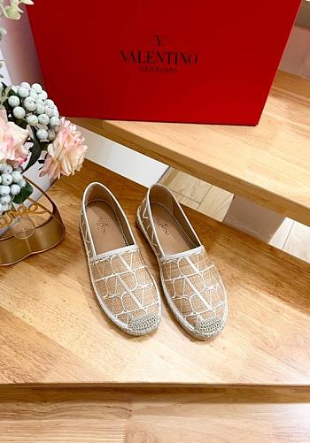 Valentino Garavani Toile Iconographe Espadrilles Flat