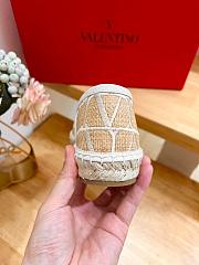 Valentino Garavani Toile Iconographe Espadrilles Flat - 5