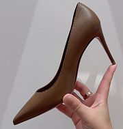 Christian Louboutin Kate Napa Brown Pump Heel 8.5cm - 2