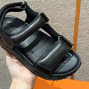 Hermes Junior Sandal Black - 4