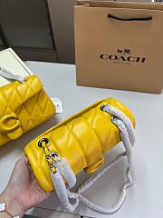 Coach Tabby Shoulder Bag 20 Yellow 20cm - 2