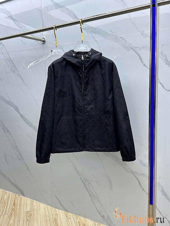 Louis Vuitton LV Reversible Winbreaker Black Jacket - 1