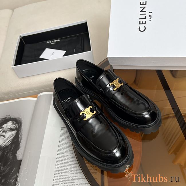 Celine Black Loafer - 1