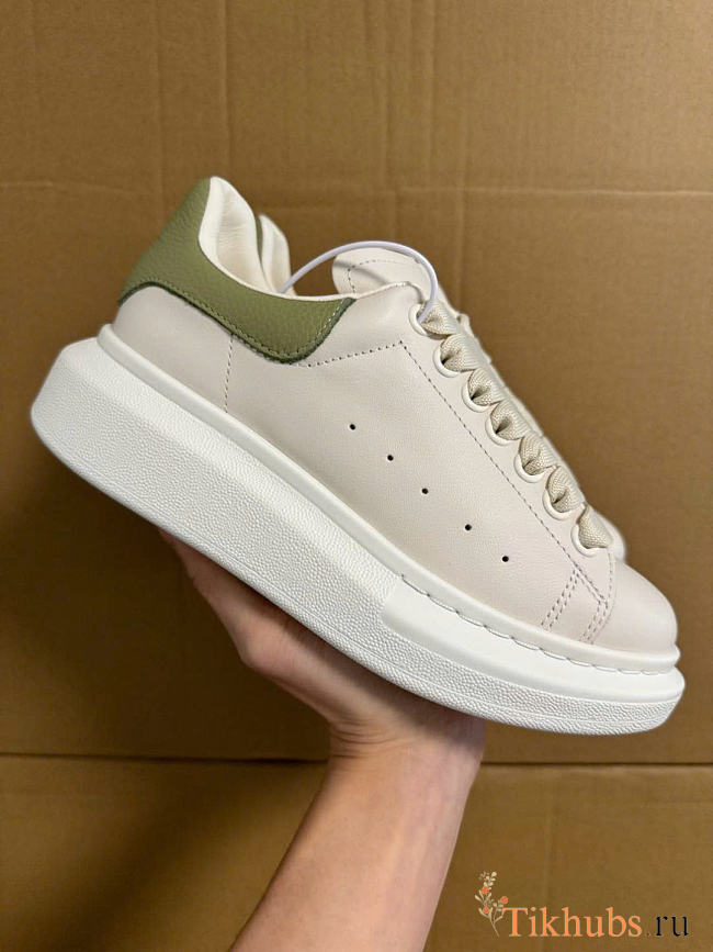 Alexander McQueen Sneaker White Green - 1