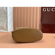 Gucci 73 Mini Bucket Bag Brown 18.5x20x8.5cm - 5