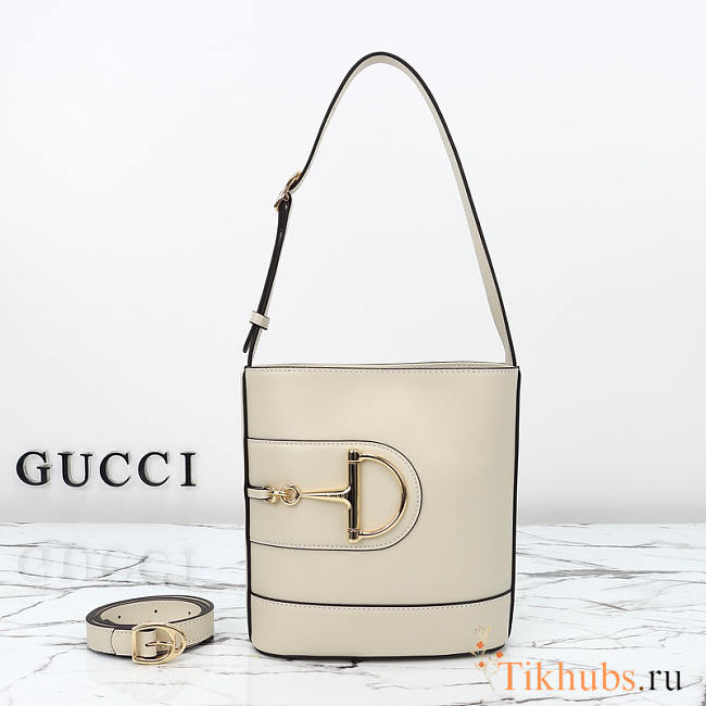 Gucci 73 Mini Bucket Bag White 18.5x20x8.5cm - 1