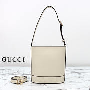 Gucci 73 Mini Bucket Bag White 18.5x20x8.5cm - 6