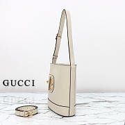 Gucci 73 Mini Bucket Bag White 18.5x20x8.5cm - 5